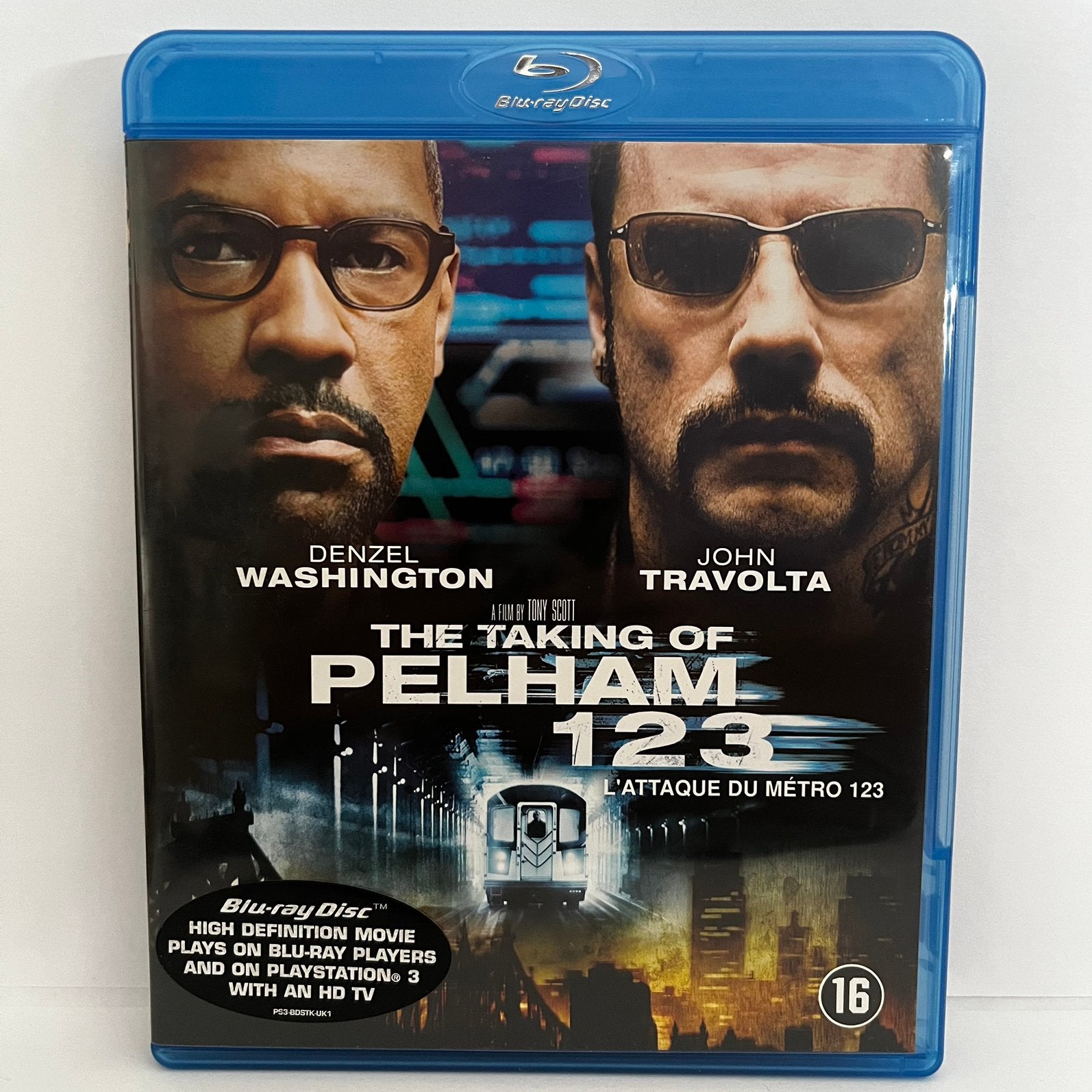 The Taking of Pelham 123 (2009) Blu-ray, CD & DVD, Blu-ray, Enlèvement ou Envoi, Comme neuf, Thrillers et Policier