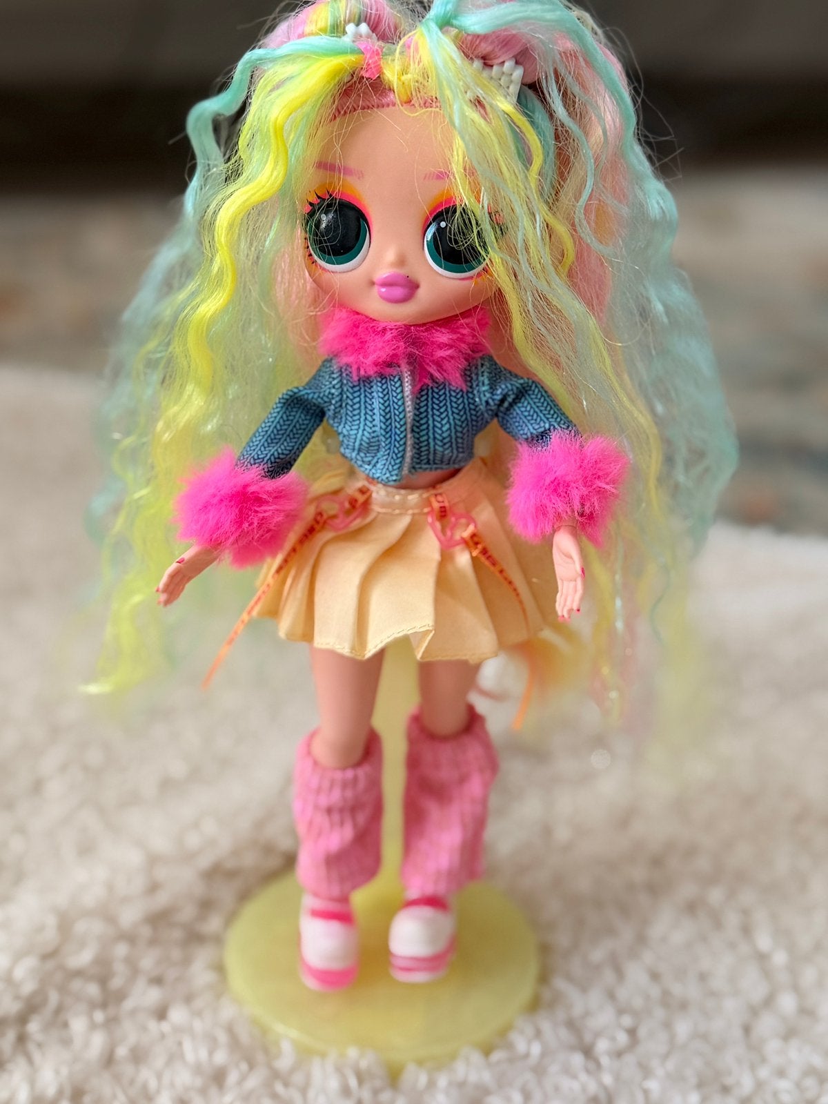 LOL Surprise OMG doll Bubblegum DJ, Kinderen en Baby's, Ophalen, Zo goed als nieuw