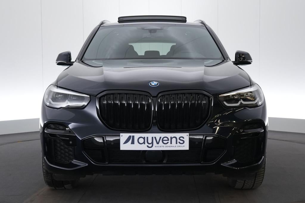 (2CLL738) BMW X5, Auto's, BMW, Automaat, Gebruikt, Automatische klimaatregeling, Blauw