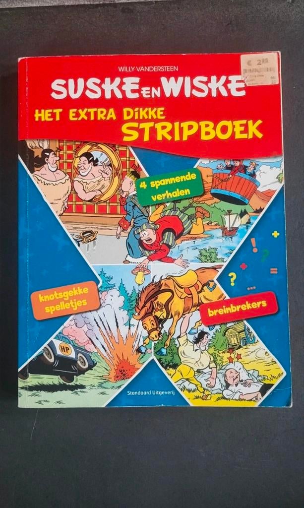 Suske en Wiske – Het extra dikke stripboek, Willy Vandersteen, Ophalen of Verzenden, Zo goed als nieuw, Meerdere stripboeken