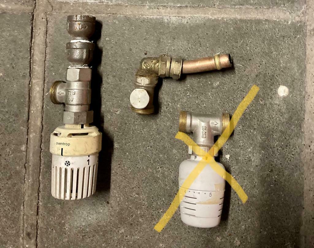 Vanne thermostatique de radiateur, Enlèvement ou Envoi, Utilisé, Thermostat