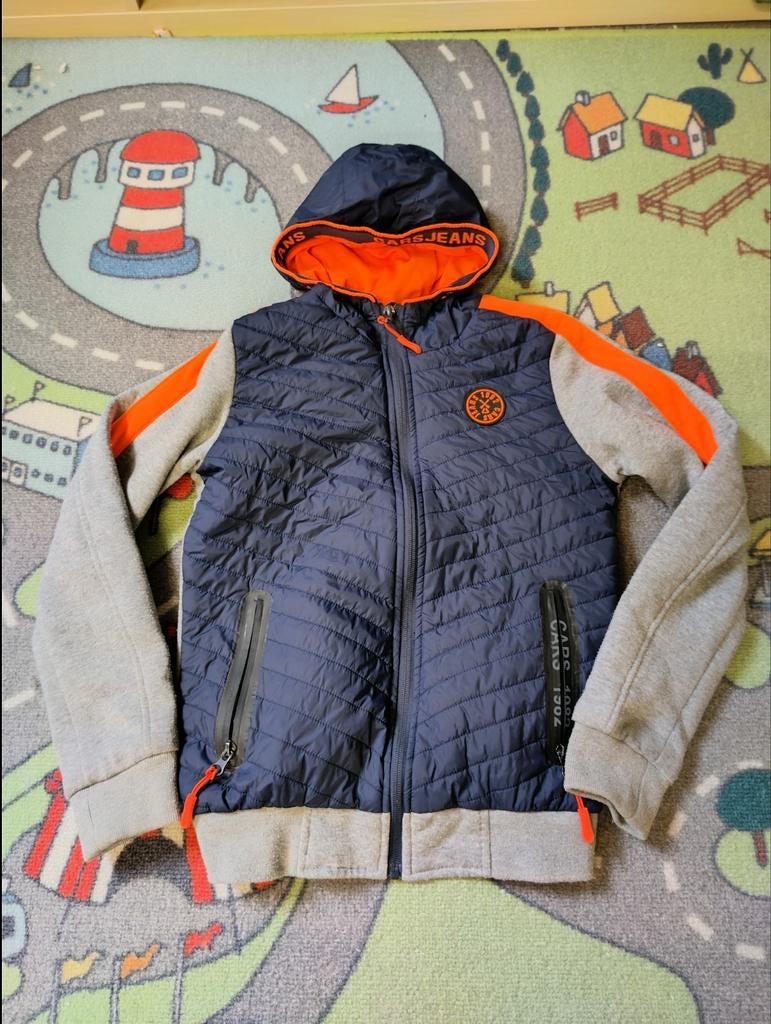 Fijne, praktische tussenjas, Cars mt 12 in prima staat., Ophalen of Verzenden, Cars jeans, Jongen, Jas