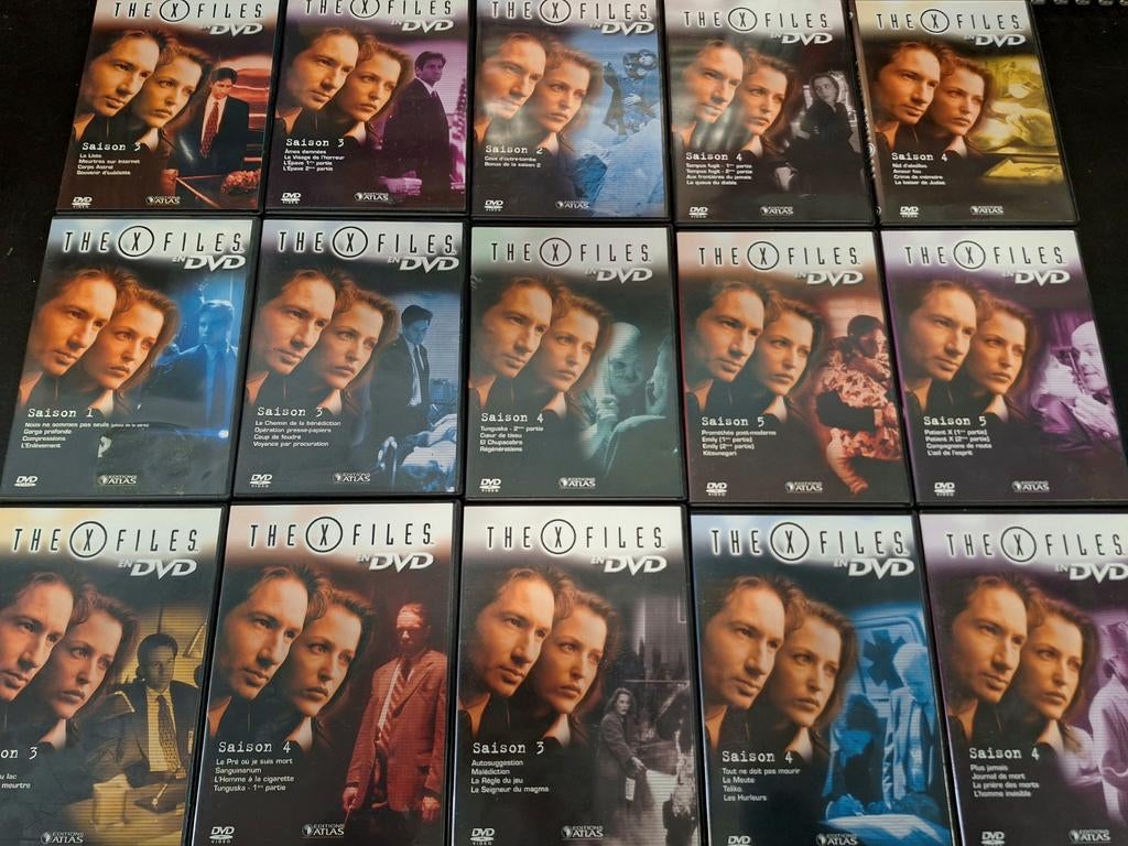 Lot 58 x Dvd - The X Files / FR - NL, CD & DVD, À partir de 16 ans, Enlèvement ou Envoi, Comme neuf
