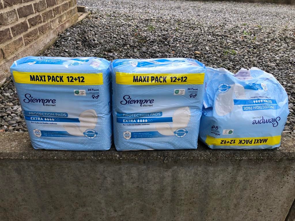 Incontinentie broeken met inlegpads, Ophalen, Nieuw