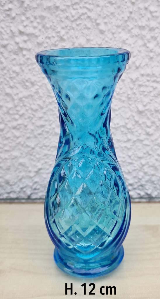 vintage vaasje Rossini Empoli - Blue Diamond- zie info aub, Ophalen