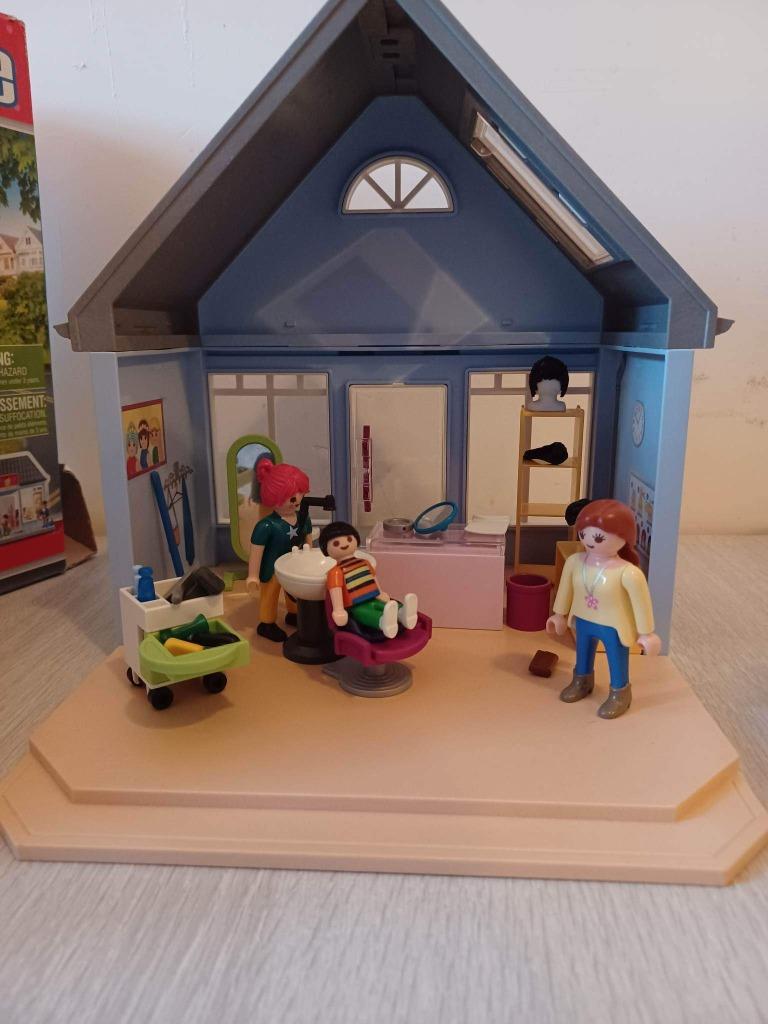 Playmobil 70376 - kapsalon, Kinderen en Baby's, Speelgoed | Playmobil, Ophalen, Zo goed als nieuw