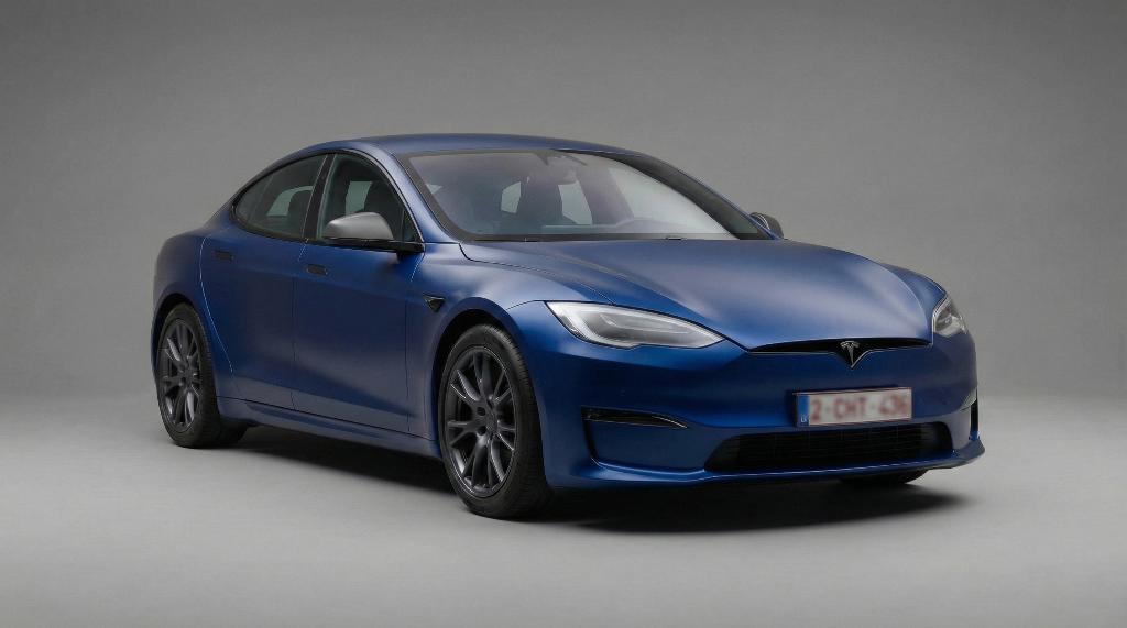 Tesla model S - Refresh - 682Pk - 670km, Autos, Tesla, Achat, Beige, Cruise Control, 5 portes