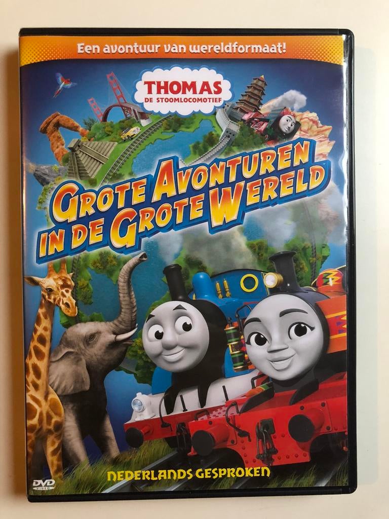 Thomas trein grote avontuur in de grote wereld DVD, Cd's en Dvd's, Ophalen of Verzenden, Zo goed als nieuw, Avontuur
