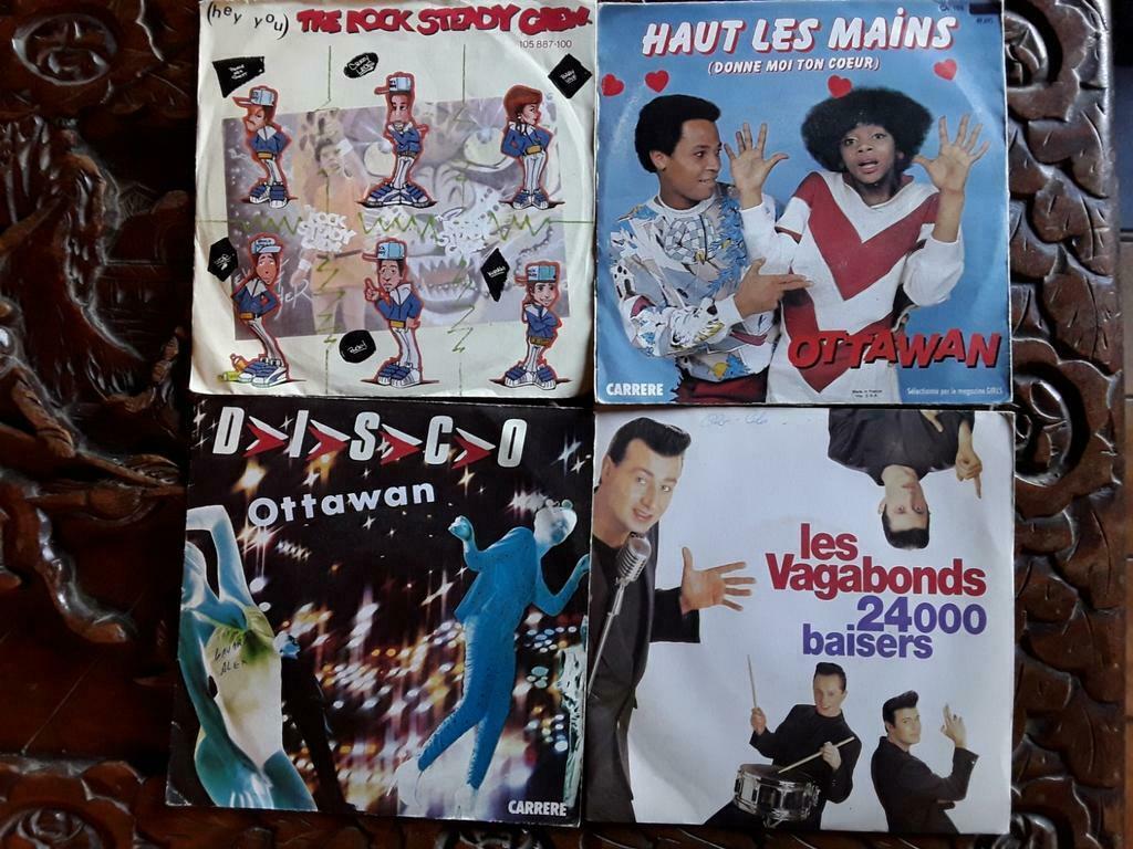 Vinyles 45 tours.., Enlèvement ou Envoi