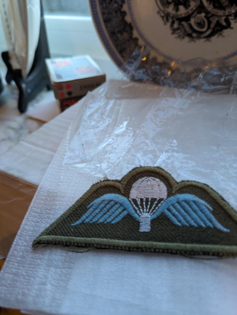 Para a brevet, Verzamelen, Ophalen of Verzenden, Landmacht, Embleem of Badge