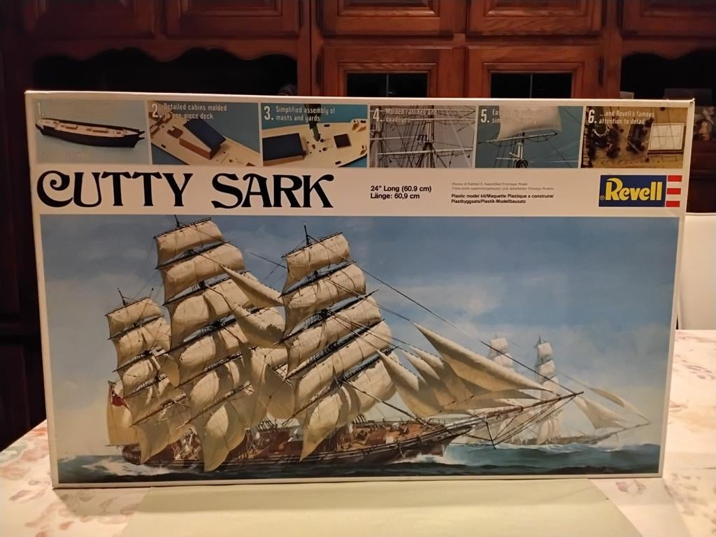 Mooie Modelbouwset CUTTY SARK, Hobby & Loisirs créatifs, Modélisme | Bateaux & Navires, Enlèvement, Comme neuf, Revell