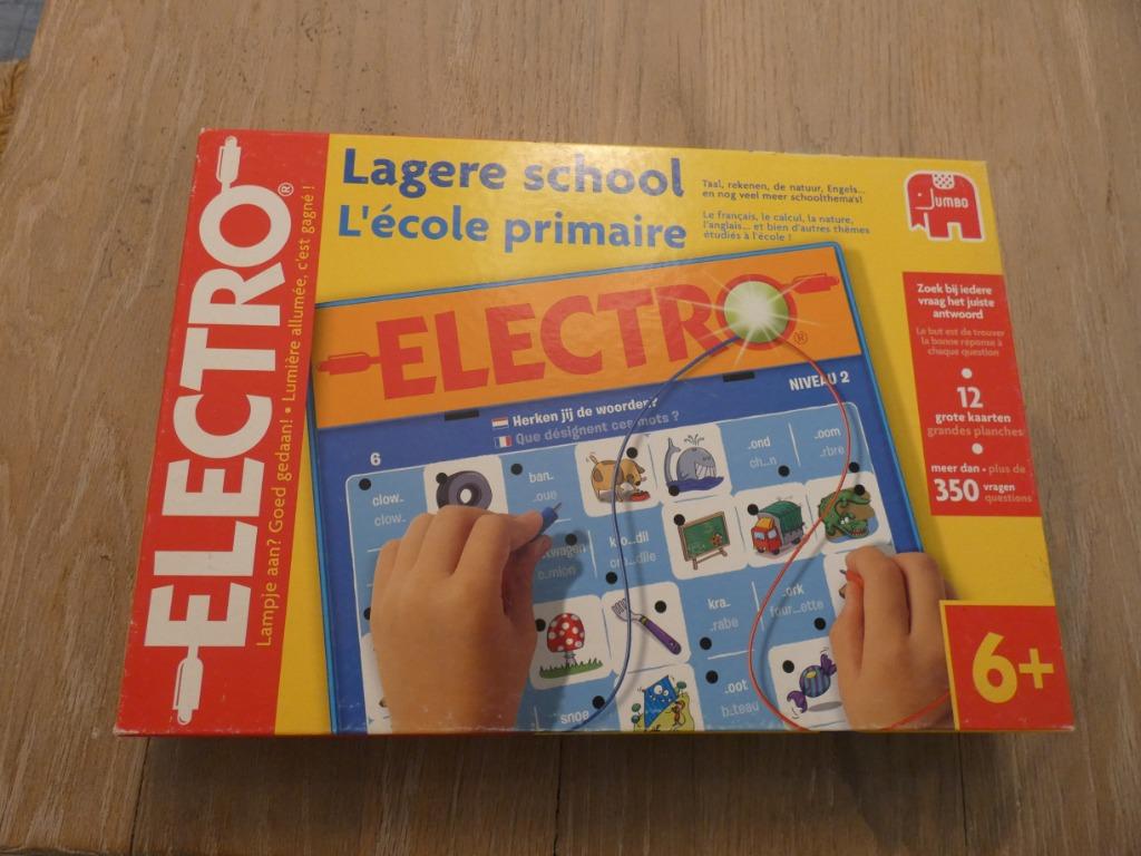 Electro Lagere school, Ophalen, Gebruikt, Taal en Lezen, Met licht
