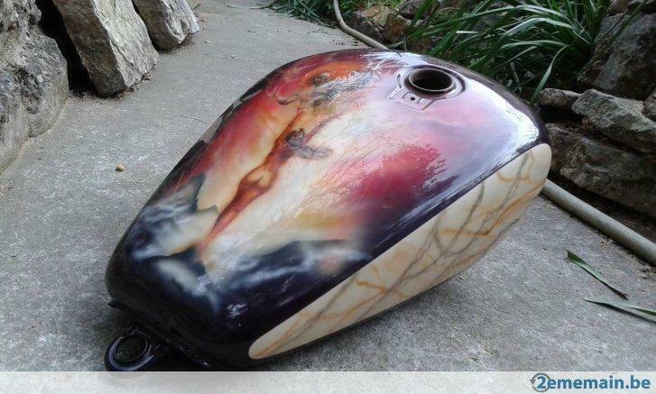 Réservoir chopper Kustom, Motoren, Ophalen of Verzenden, Gebruikt