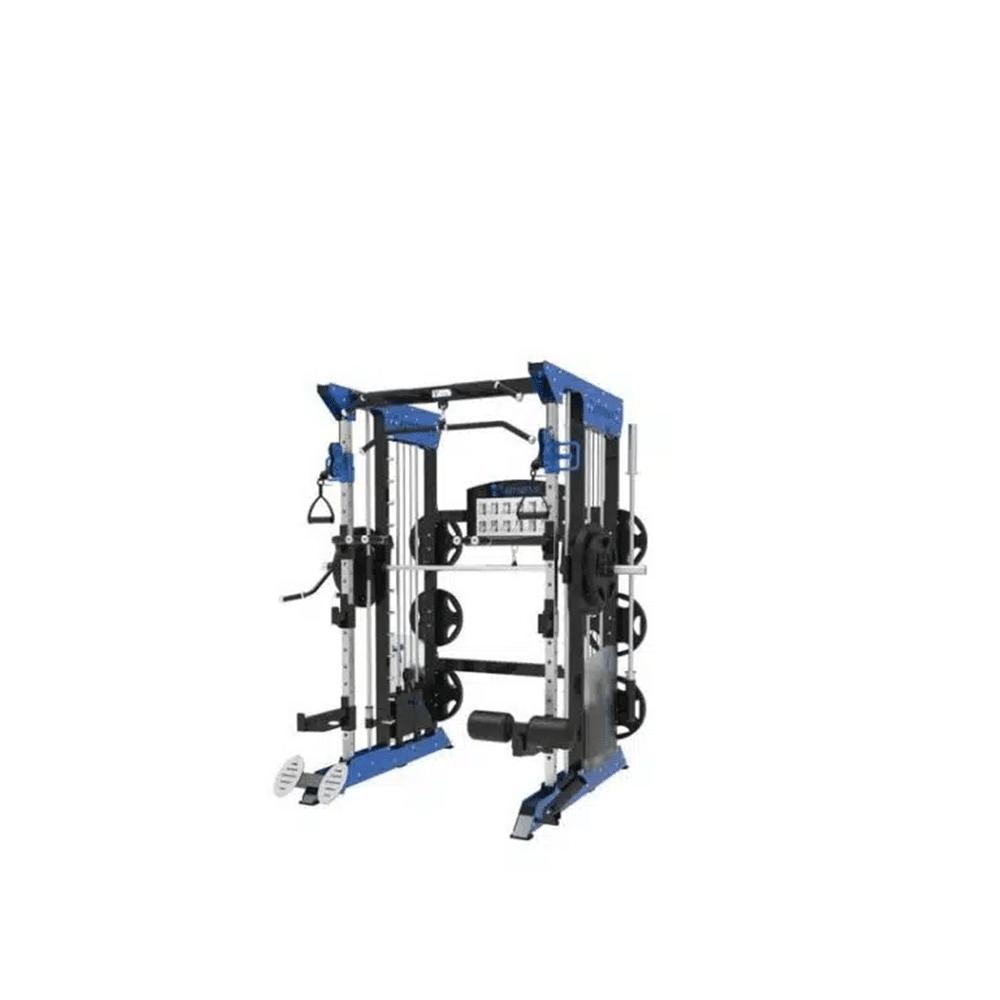 GYMFIT – MULTI FUNCTIONELE SMITH MACHINE INCL. GEWICHTENBLOK, Enlèvement ou Envoi, Neuf, Bras, Autres types