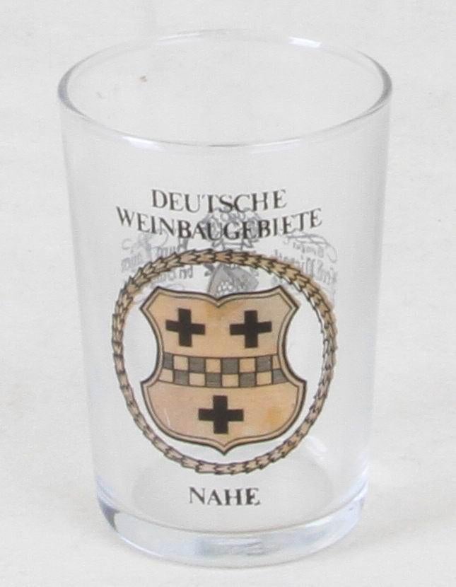 Wijnglas "Deutsche Weinbaugebiete - Nahe", Verzamelen, Wijnen, Ophalen of Verzenden, Zo goed als nieuw, Overige gebieden, Overige typen
