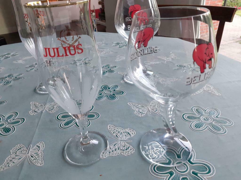 Glazen trappist Julius, Ophalen, Nieuw, Bierglas