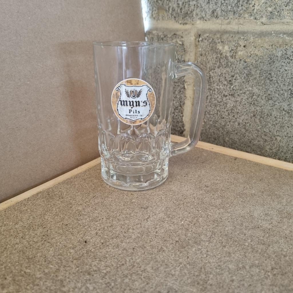 Chope Myn's Pils, Collections, Enlèvement ou Envoi, Utilisé, Chope(s), Autres marques