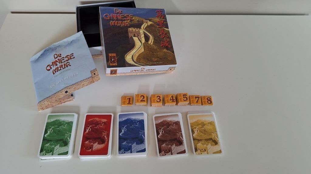 Gezelschapspel de Chinese muur., Hobby en Vrije tijd, Ophalen of Verzenden, Nieuw, 999games