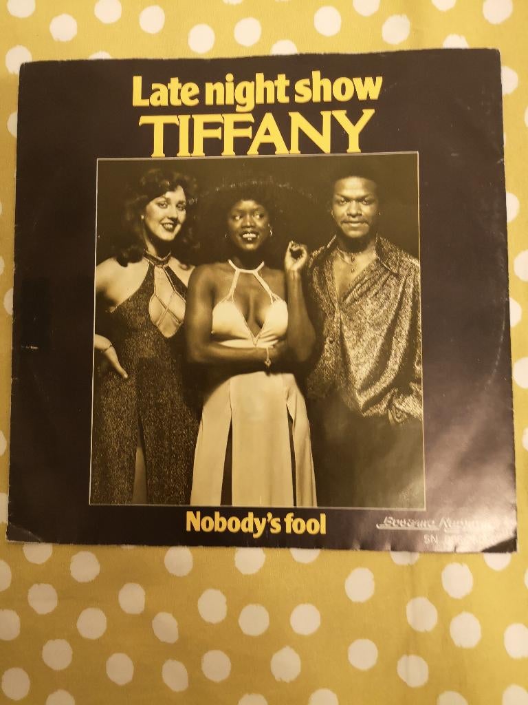 Tiffany Late nicht Show - nobody's foot( bpost gratuit), Enlèvement ou Envoi, Single, Utilisé, Pop