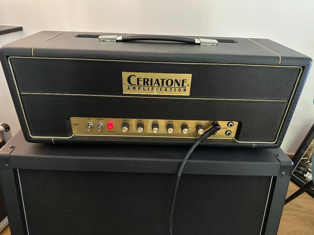 ceriatone plexi 50 watts 68, Enlèvement, Comme neuf, Guitare