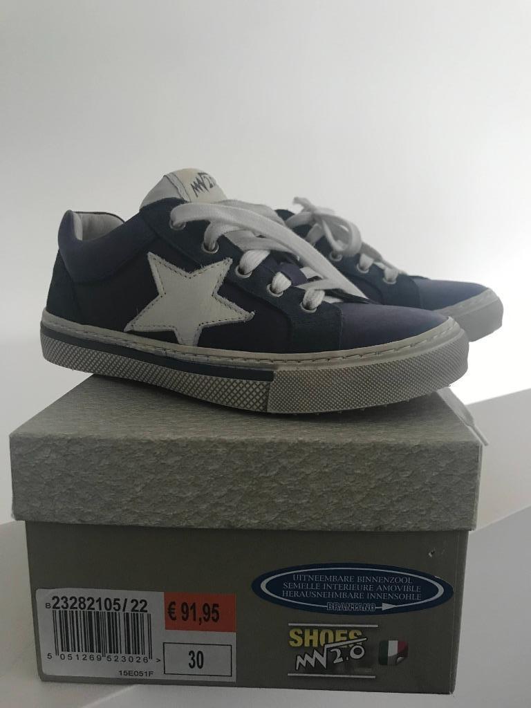 Nieuwe lederen sneaker mt 30, Neuf, Garçon, Enlèvement ou Envoi, Chaussures