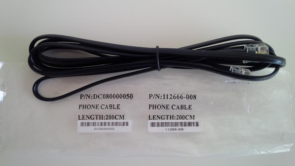 RJ11 - Kabel voor telefoon (nieuw), Telecommunicatie, Ophalen of Verzenden, Nieuw, Snoer of kabel