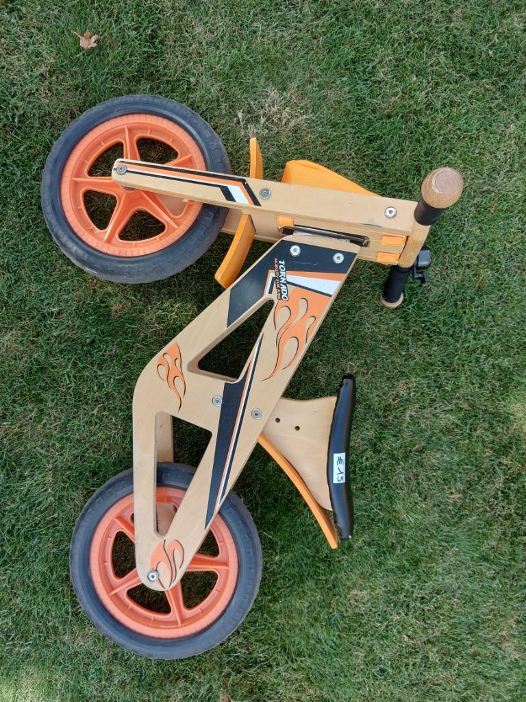 Houten loopfiets Tornado, Enlèvement, Utilisé, Vélo d'équilibre