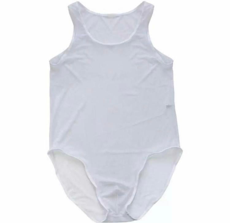 Corps en maille blanche taille M-L, Envoi, Blanc