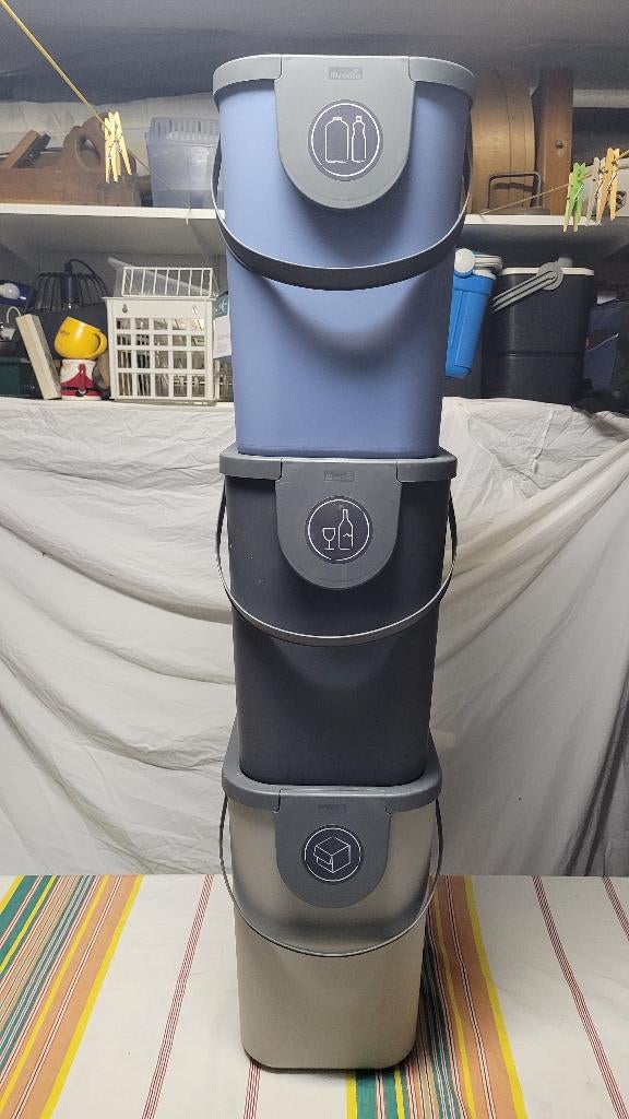Poubelle de tri des déchets 25 l. ALBULA, Moins de 50 cm, Enlèvement ou Envoi, 20 à 30 litres, Synthétique