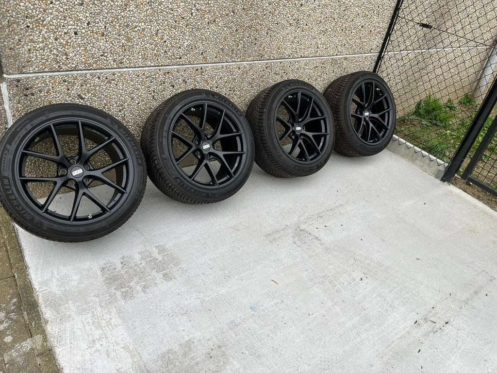 bbs ci-r noir satiné, Autos : Pièces & Accessoires, Pneus & Jantes, Enlèvement, 19 pouces, Pneus hiver