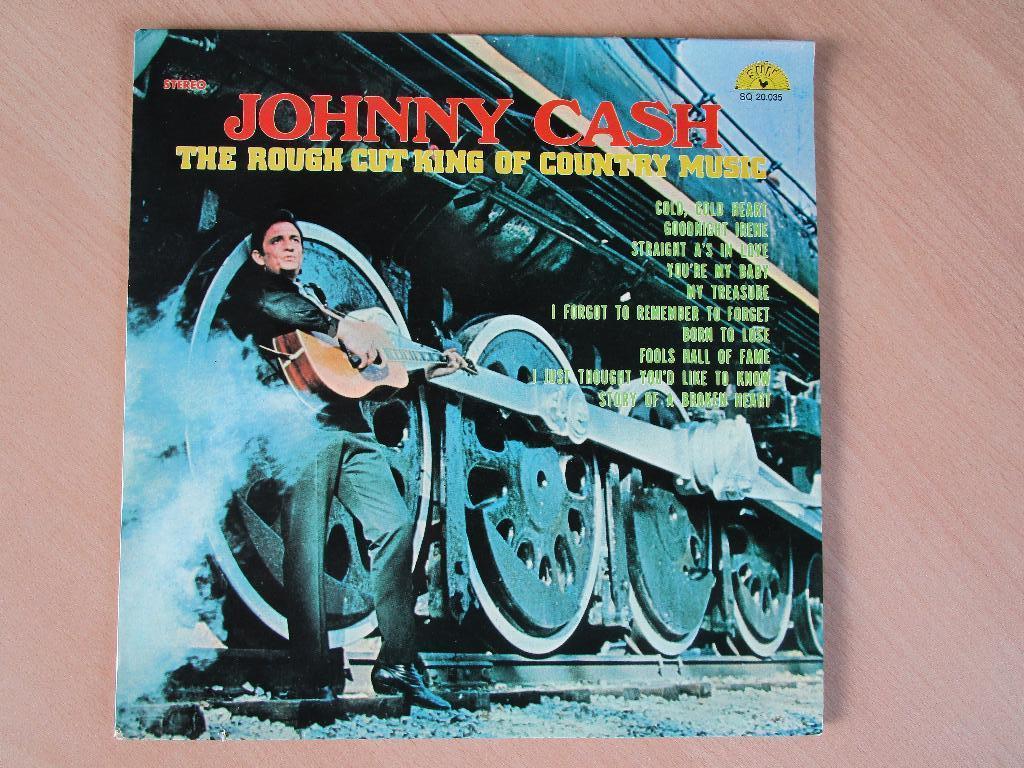 JOHNNY CASH : THE ROUGH CUT KING OF COUNTRY MUSIC...LP, Enlèvement ou Envoi, Comme neuf, 12 pouces, Autres genres