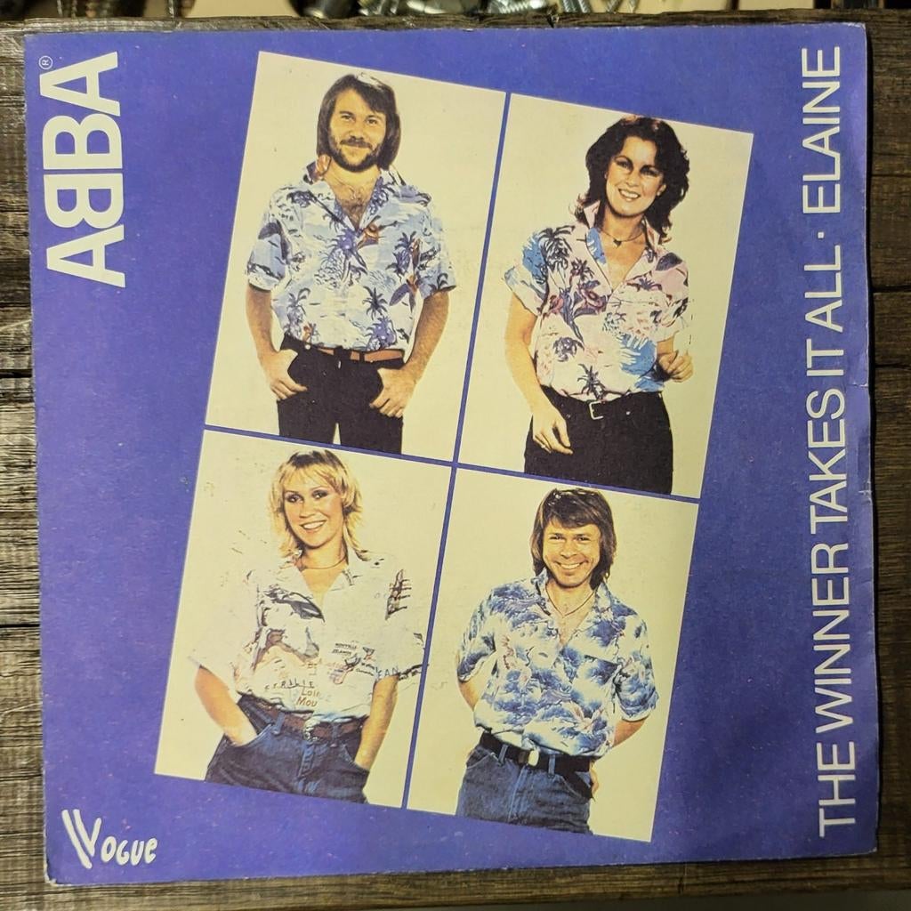 Le single vinyle The Winner d'ABBA remporte tout, CD & DVD, Vinyles Singles, Comme neuf, Single, Enlèvement ou Envoi