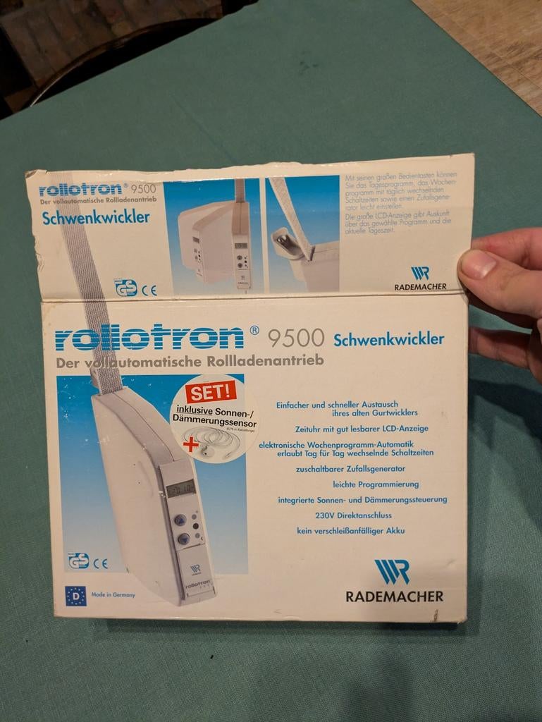 Rademacher Rollotron 9500 elektrische rolluik oproller, Ophalen