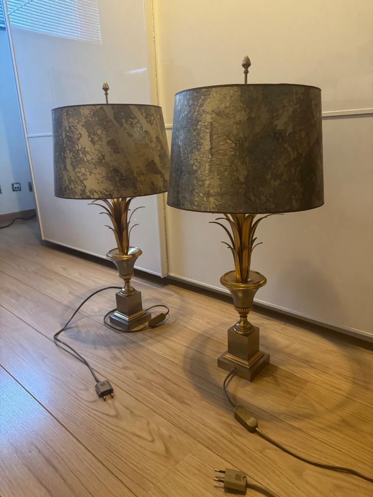 Maison boulanger gouden koperen lamp, Antiek en Kunst, Ophalen