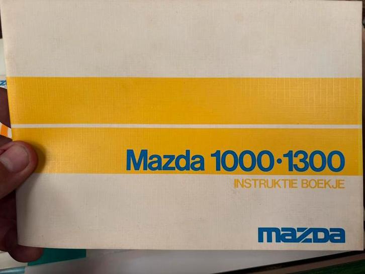 Instruktieboekje, gebruikershandleiding Mazda 1000, Enlèvement ou Envoi