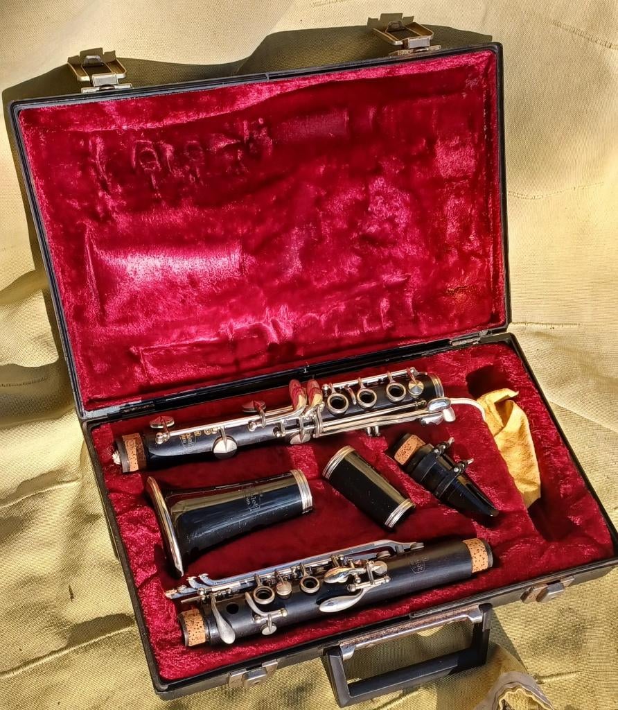 Klarinet, Muziek en Instrumenten, Zo goed als nieuw, Met koffer, Hout, Ophalen