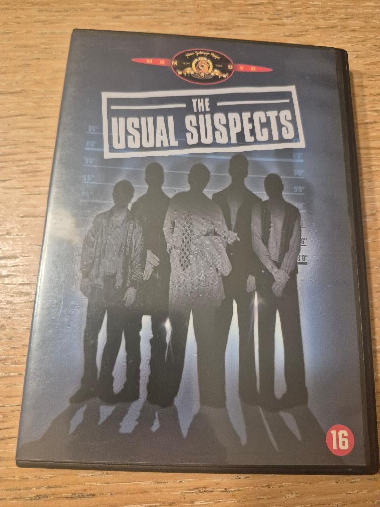 Dvd The Usual Suspects, Cd's en Dvd's, Dvd's | Thrillers en Misdaad, Vanaf 16 jaar, Ophalen of Verzenden, Zo goed als nieuw, Detective en Krimi