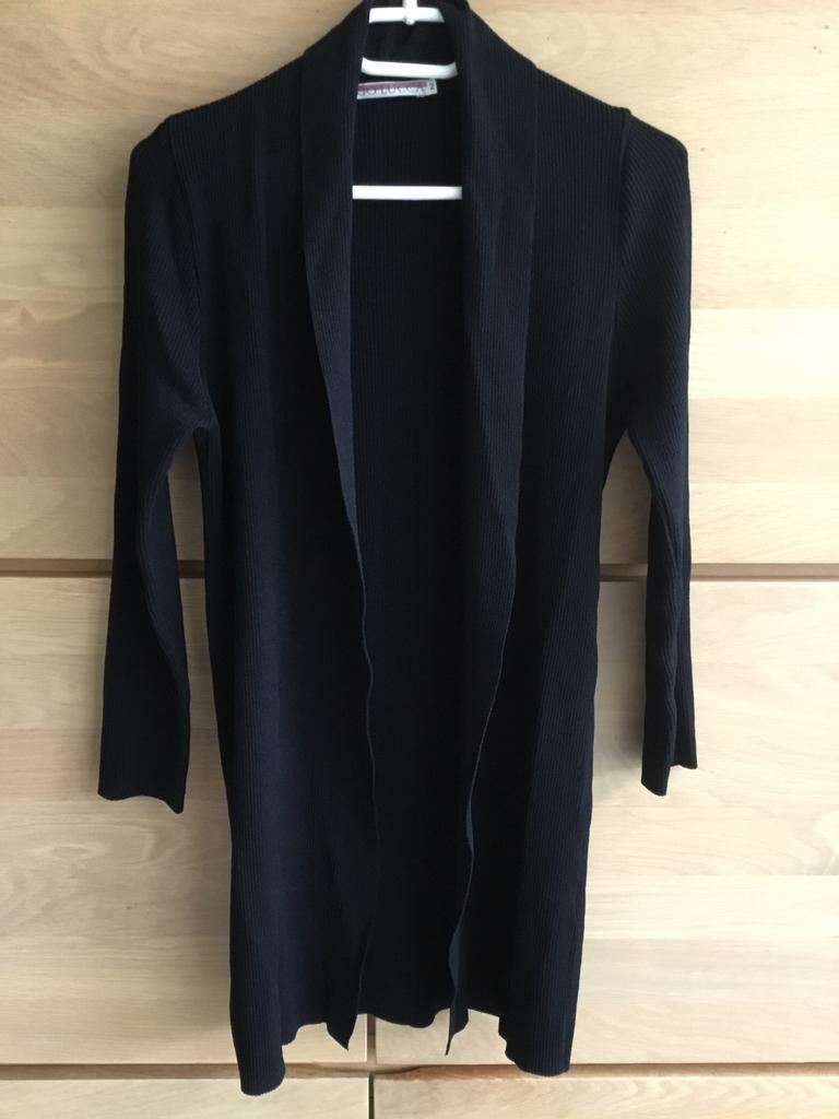 Gilet ouvert UGO LUCCA, Ugo Lucca, Comme neuf, Taille 36 (S), Noir