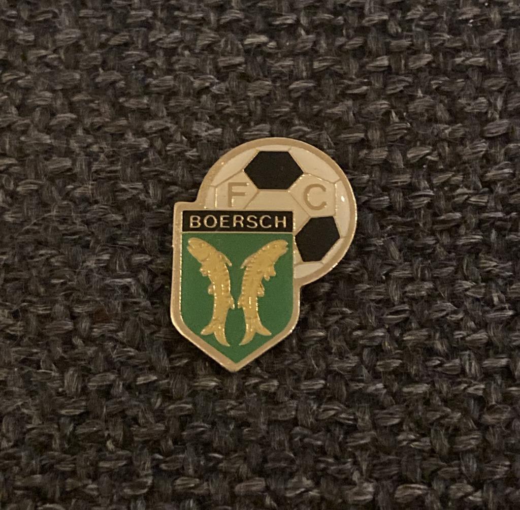 PIN - FC BOERSCH - VOETBAL - FOOTBALL, Verzenden, Gebruikt, Sport, Speldje of Pin