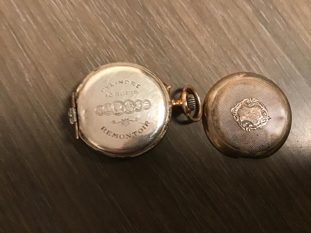 Zakhorloge cylindre10 rubis Remontoir Werkt!, Ophalen