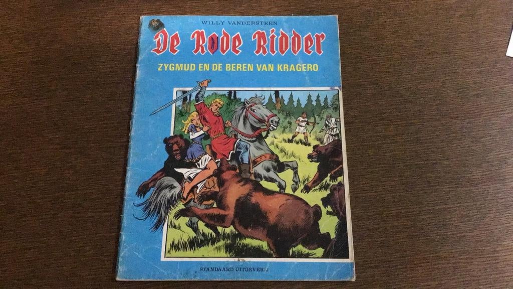 De rode ridder (z8), Enlèvement ou Envoi, Willy Vandersteen, Une BD, Utilisé
