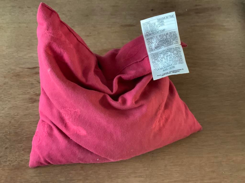 Kersepittenkussen, Ophalen of Verzenden, Zo goed als nieuw