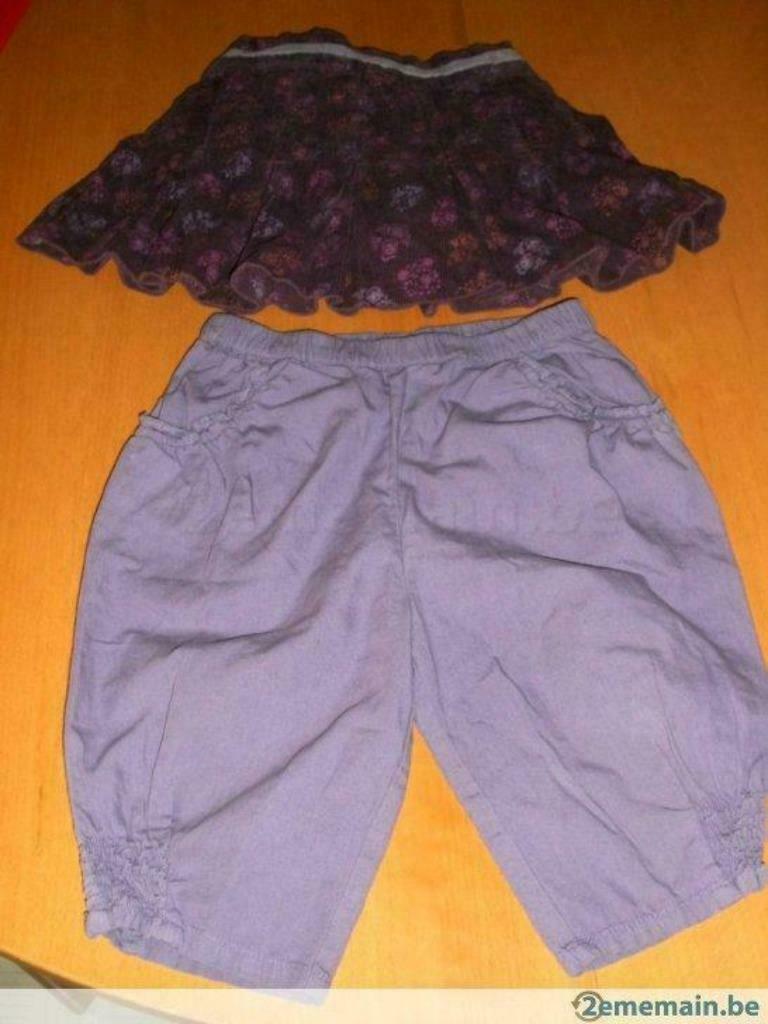 petite jupe taille 68 et pantalon taille 86, Enlèvement ou Envoi, Utilisé, Fille, Robe ou Jupe