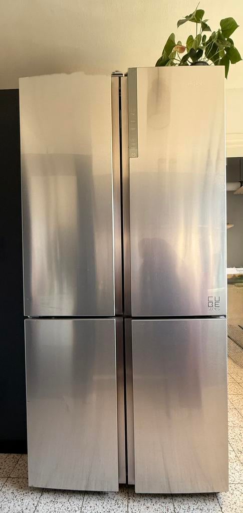 Frigo américain HAIER CUBE SERIES, Electroménager, Réfrigérateurs & Frigos, Utilisé, Avec congélateur séparé, 200 litres ou plus