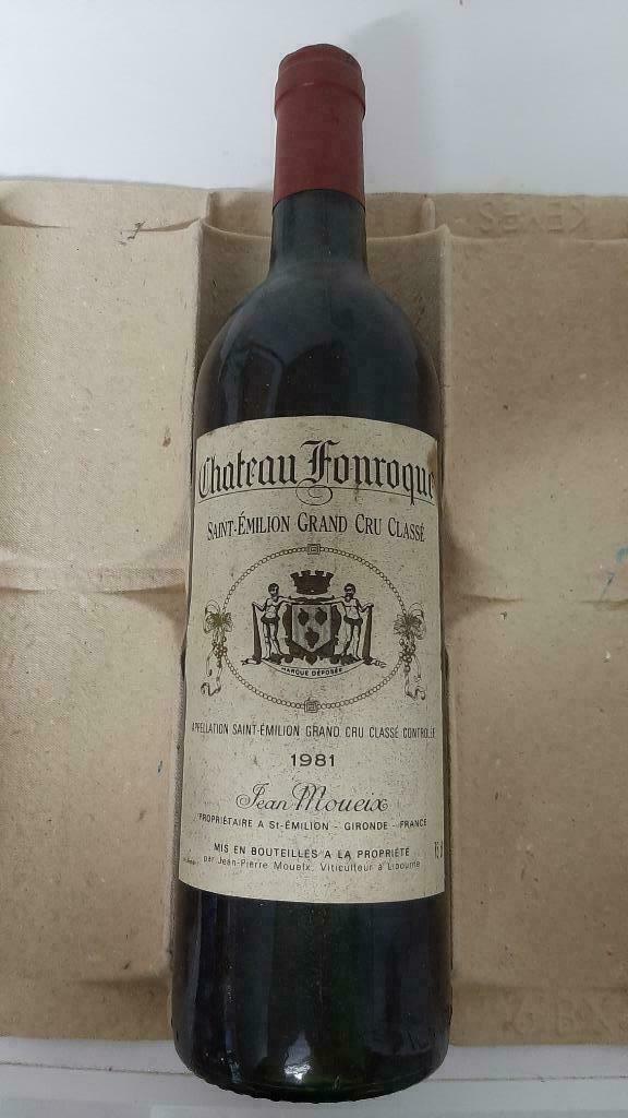 Ch Fonroque  1981, Verzamelen, Ophalen, Frankrijk, Rode wijn