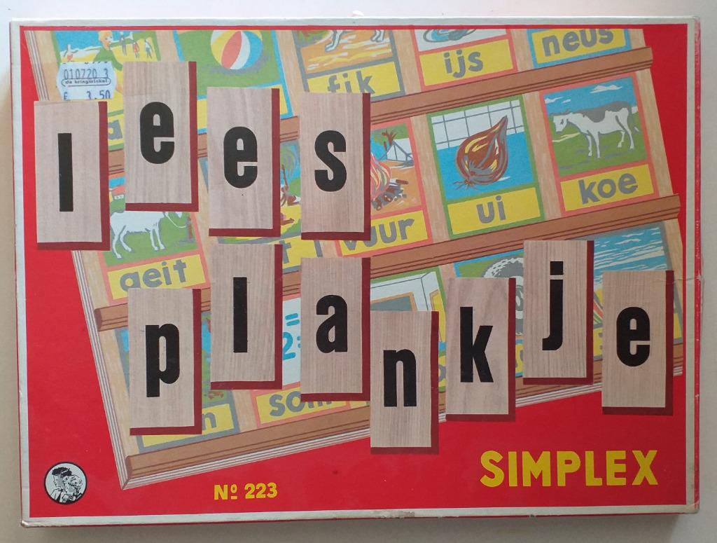 Simplex leesplankje, Ophalen of Verzenden, Taal en Lezen