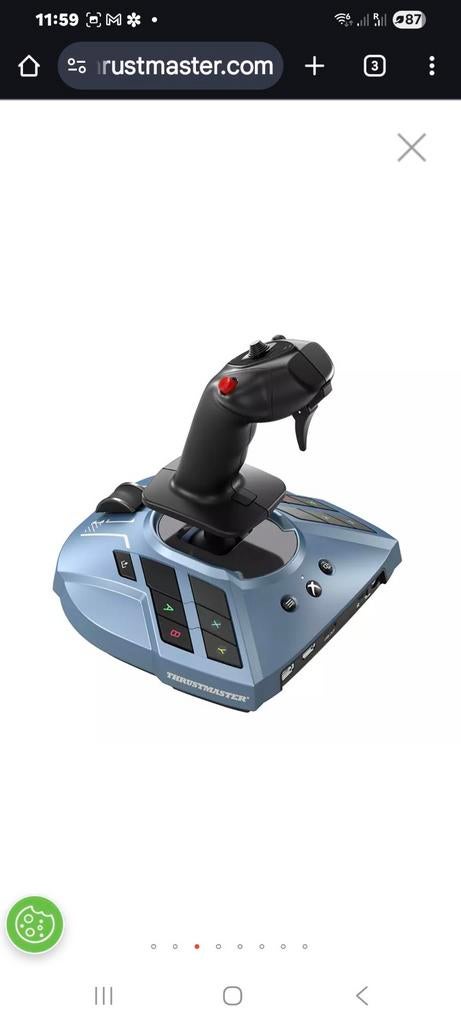 Complet TCA CAPTAIN PACK X AIRBUS EDITION, Informatique & Logiciels, Joysticks, Comme neuf, Enlèvement