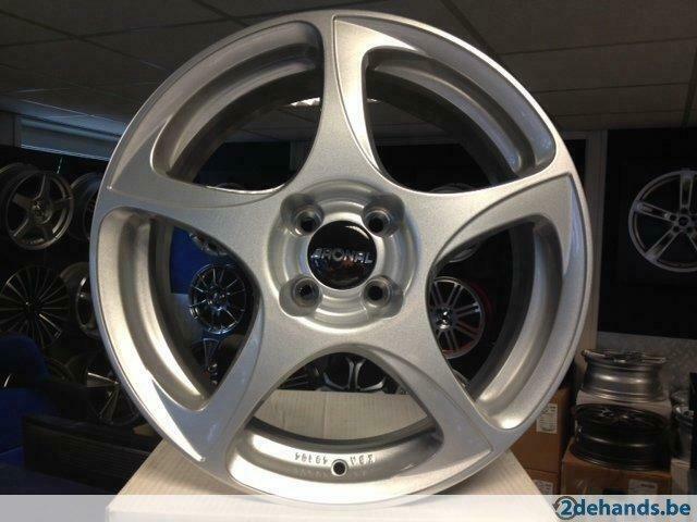 IN STOCK: NIEUWE set 17 inch 4x98 Ronal alu sport velgen, Neuf, Enlèvement ou Envoi, Pneus été, 17 pouces