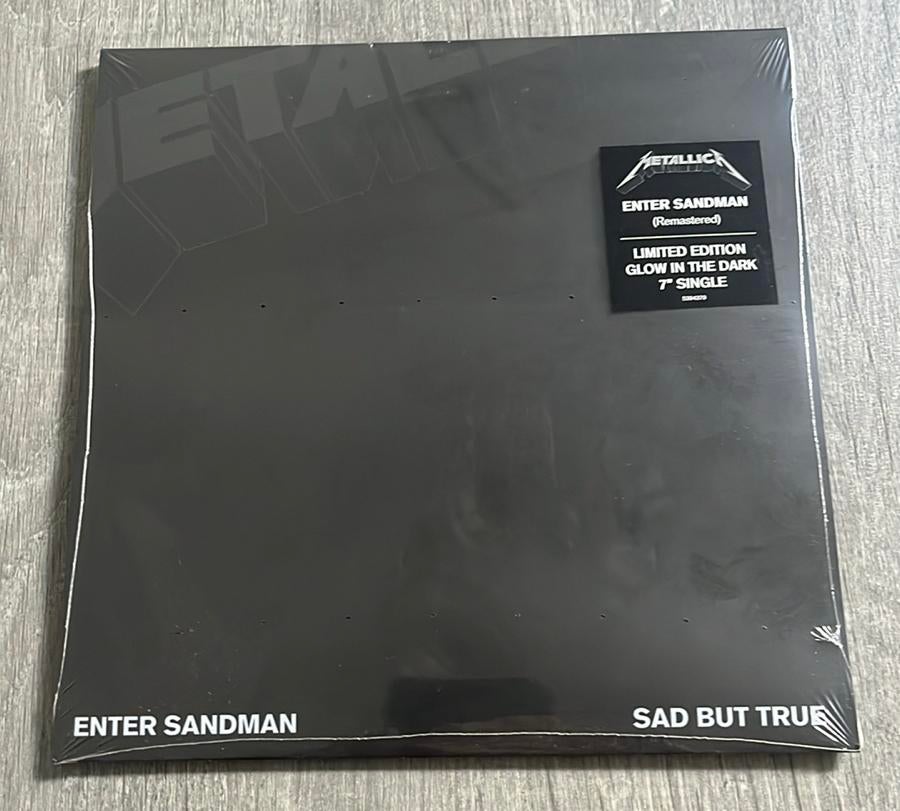 Metallica - Enter Sandman - 7” single - Glow In The Dark, Ophalen of Verzenden, Nieuw in verpakking