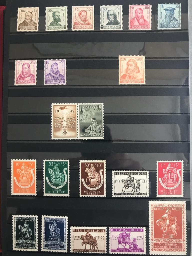 Belgique - année 1942 - MNH - **, Enlèvement ou Envoi, Non oblitéré, Neuf